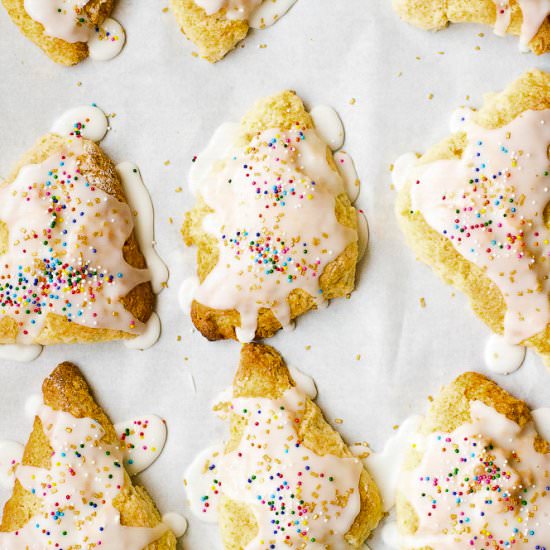 Birthday Cake Scones