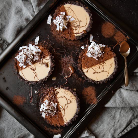 Chocolate & Coconut Custard