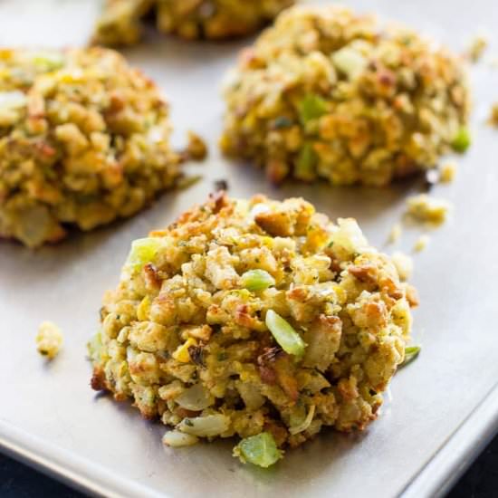 Corn Stuffing Balls