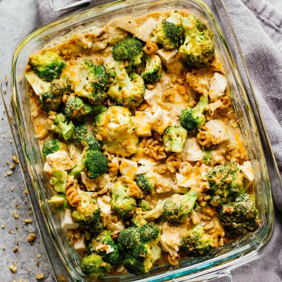 Healthy Chicken Broccoli Casserole