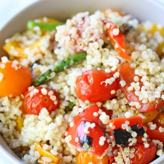 Grilled Vegetable Quinoa Salad