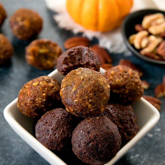 Pumpkin Pie Energy bites