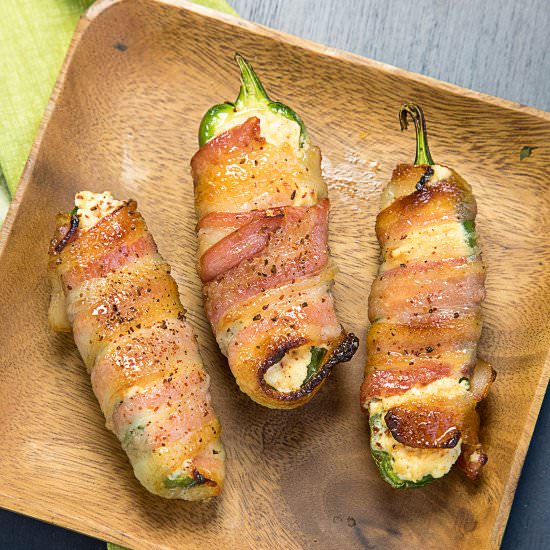 Candied Bacon Jalapeno Poppers