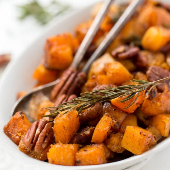 Maple Roasted Butternut Squash