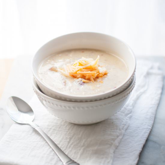 Quick Chicken-Corn-Potato Chowder