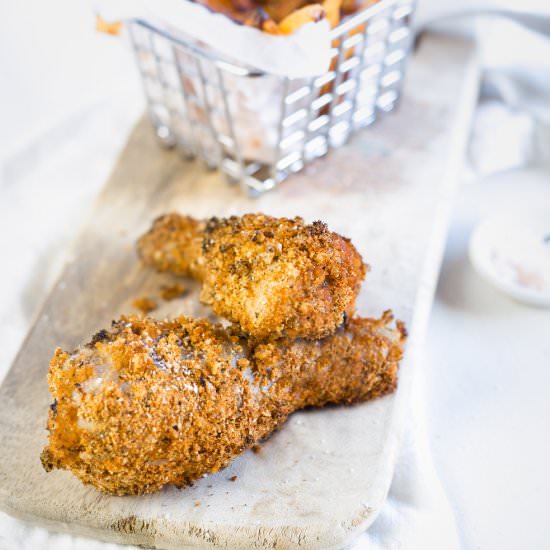 Oven Baked Southern Fried Chicken
