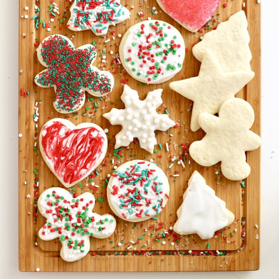 Easy No-Chill Cut-Out Sugar Cookies