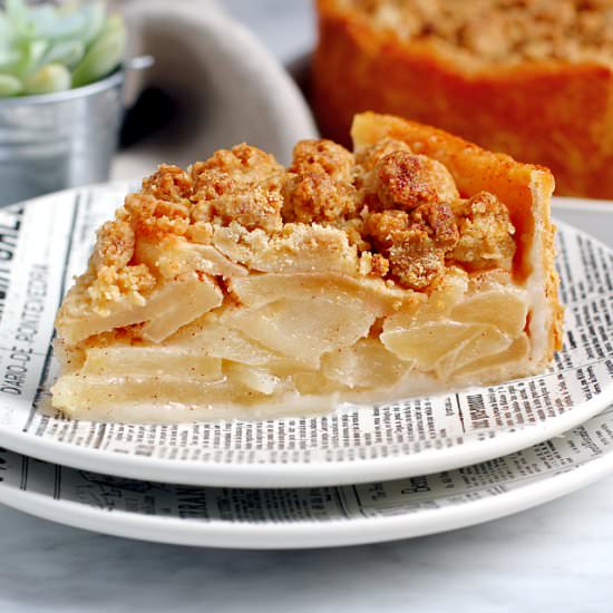 Pennsylvania Dutch Apple Pie