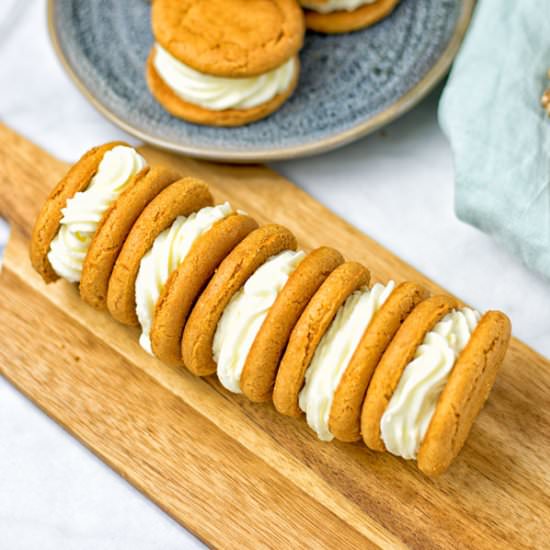 Whoopie Pie Ginger Cookies