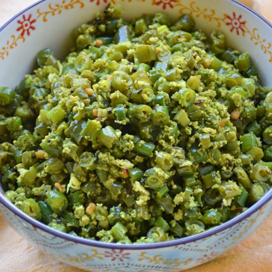 Beans Masala Stir Fry