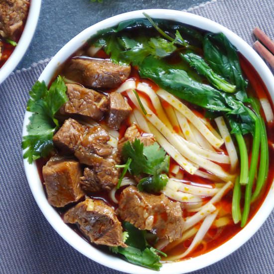Spicy Beef Noodle Soup