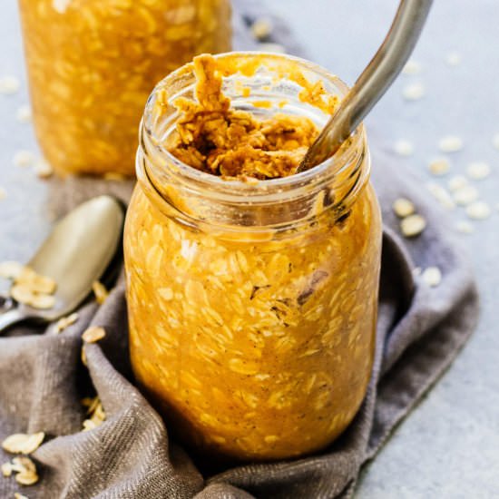 Pumpkin Pie Overnight Oats
