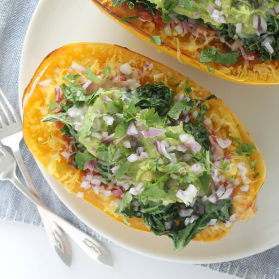 Spaghetti Squash Boats