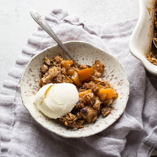 Apple Butternut Squash Crisp