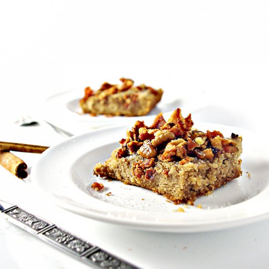 Grain-Free Maple Bacon Coffee Cake