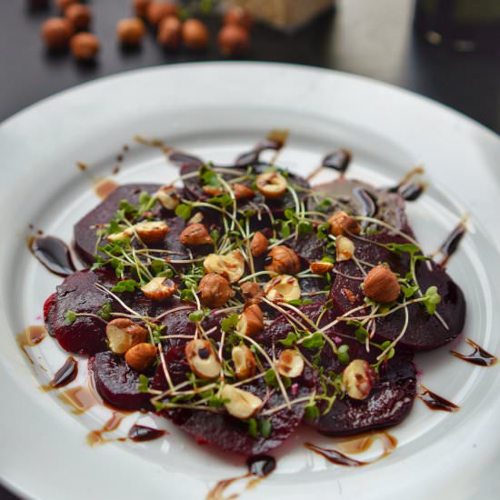 Beetroot Carpaccio