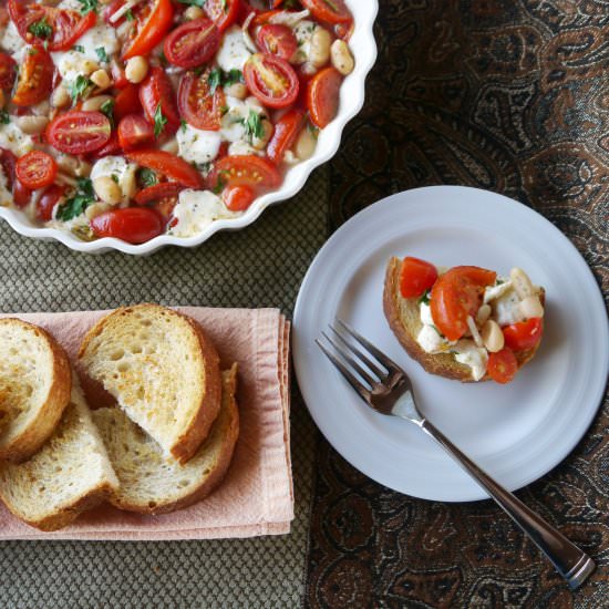 Cannellini & Tomato Bruschetta