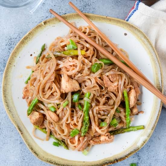 Chicken Asparagus Stir Fry