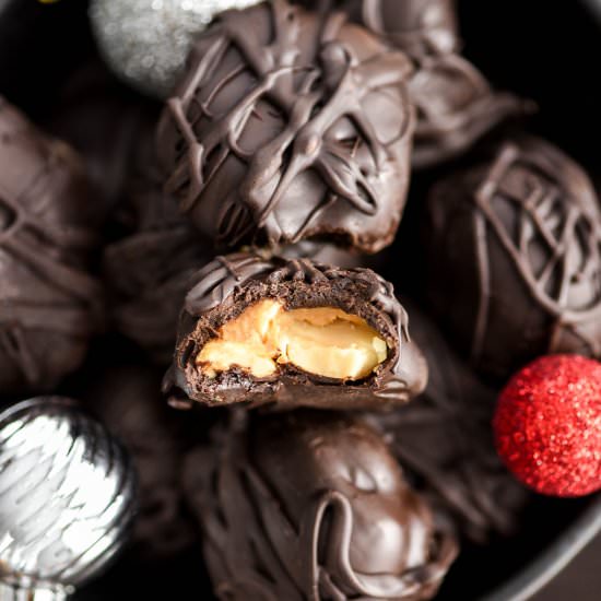 Chocolate Peanut Butter Clusters
