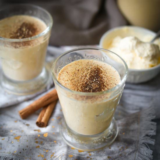 Super Creamy Keto Eggnog