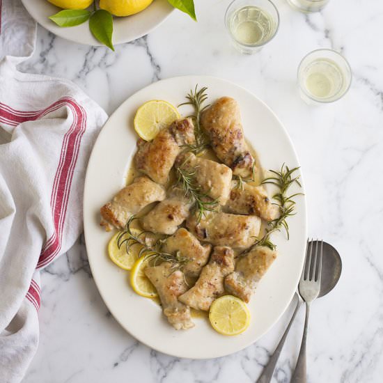 Easy Lemon Chicken Thighs