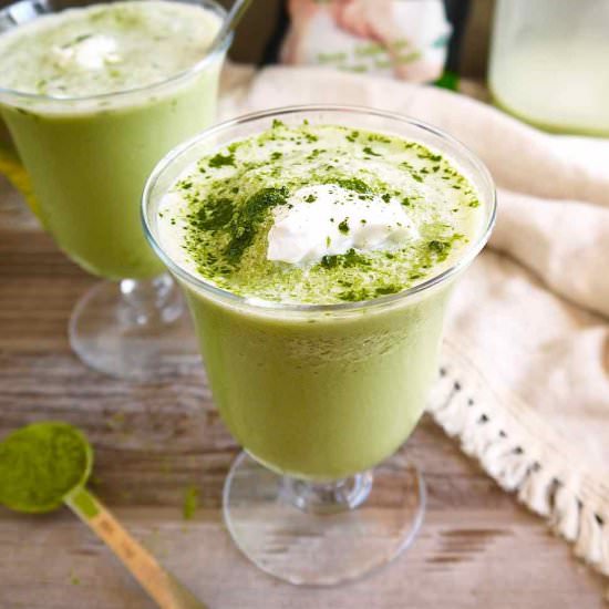 Frozen Dairy-Free Matcha Latte