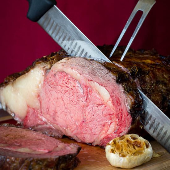 Garlic & Herb Crusted Prime Rib