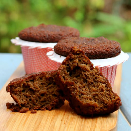 Paleo Gingerbread Muffins