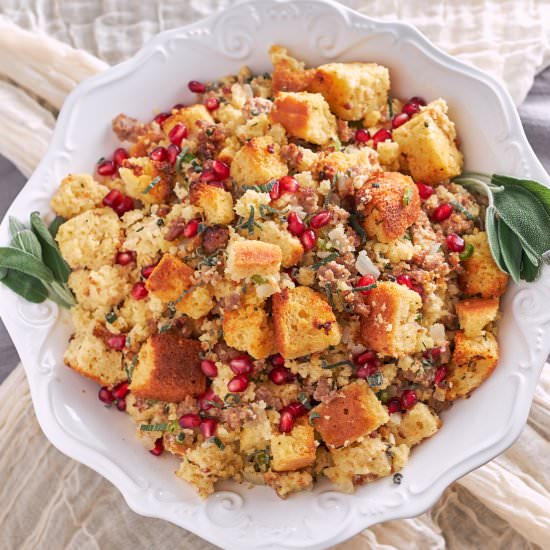 Sausage Cornbread Stuffing