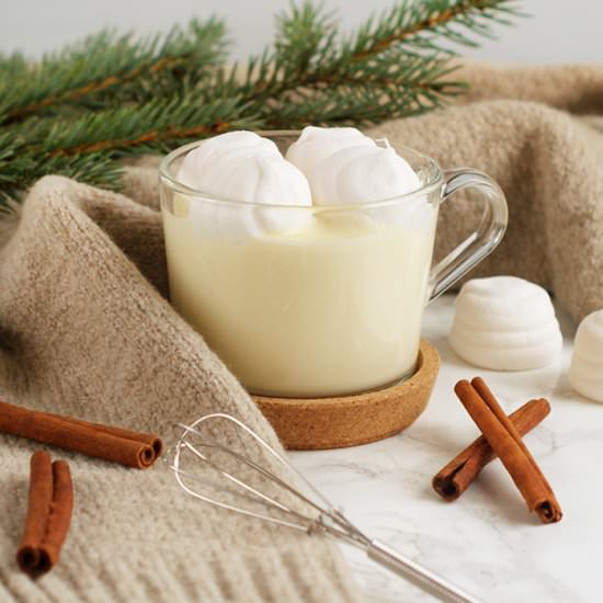 Hot white chocolate