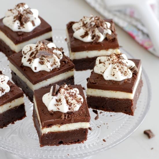 Double Chocolate Cheesecake Brownie