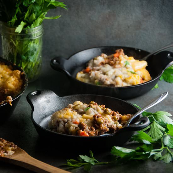 Cheesy Shepard’s Pie