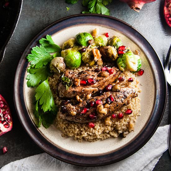 Pomegranate Chicken Skillet