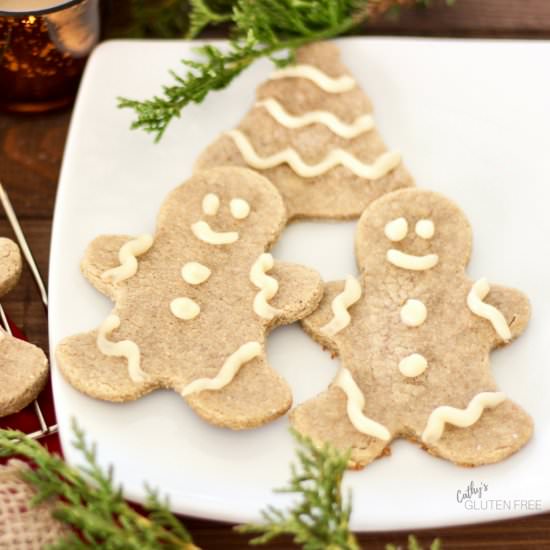 Gluten Free Gingerbread Cookies