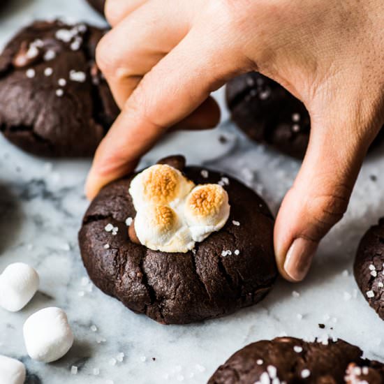 Mexican Hot Chocolate Cookies