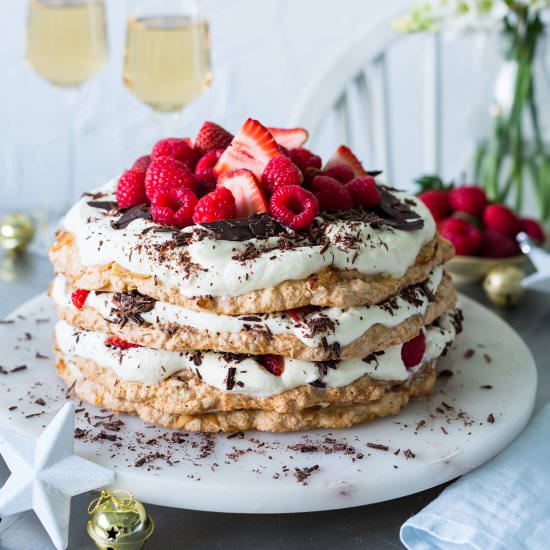 Coconut Macaroon Layer Cake