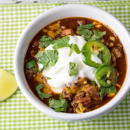 Low Carb Instant Pot Chili