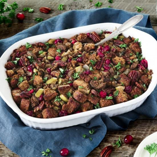 Vegan Cornbread Stuffing