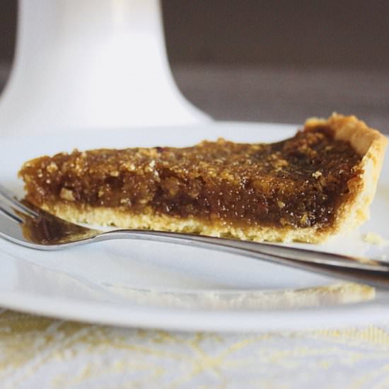 Tarted Up Treacle Tart with Ginger