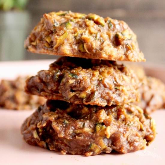 Zucchini Bread Breakfast Cookies