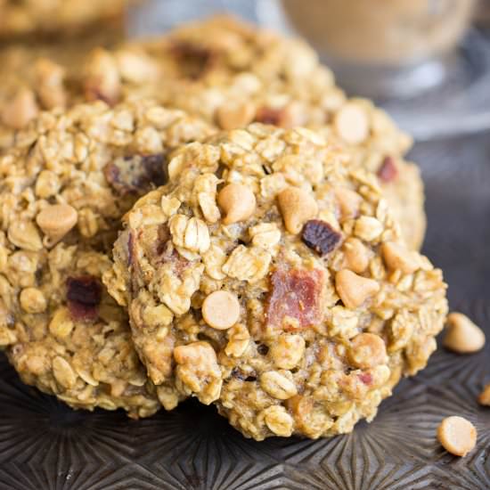 Peanut Butter Bacon Breakfast Cookie