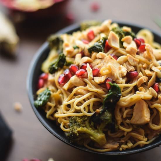 Spicy Thai Chicken Stir-Fry Ramen