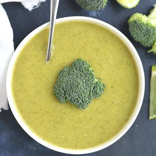 Vegan Broccoli Butternut Soup