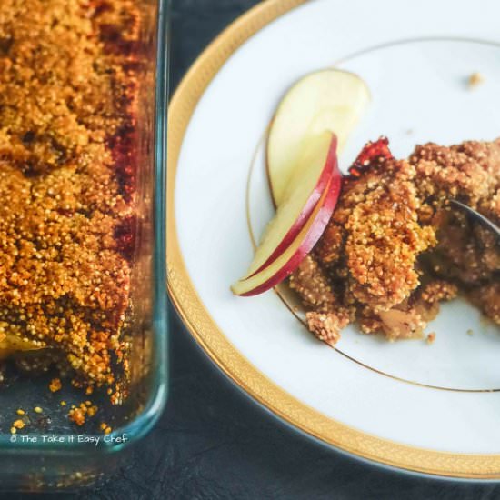 Millet Apple Crisp (Crumble)