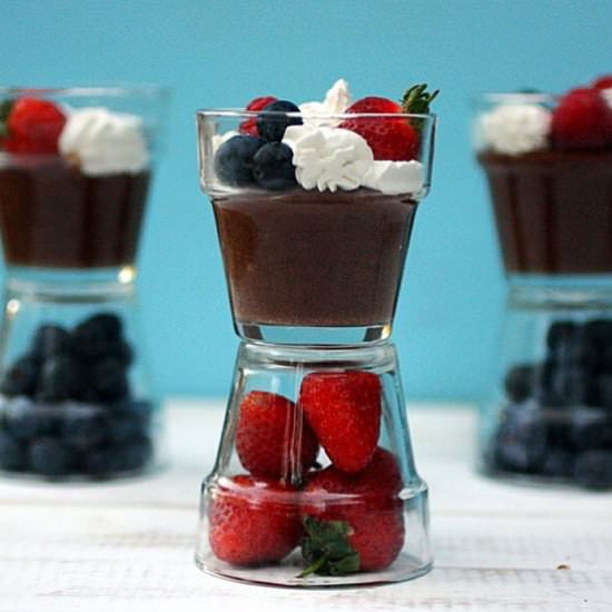 Aquafaba Chocolate Mousse