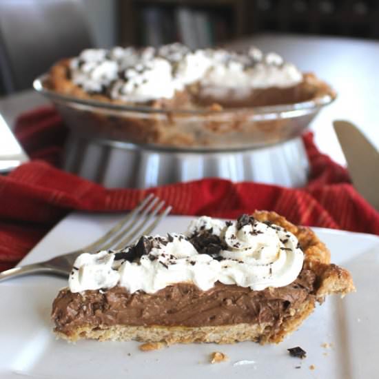 Easy French Silk Chocolate Pie