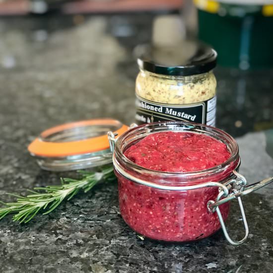 Cranberry-Mustard Sandwich Spread