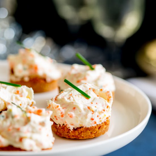 Mini Savory Cheesecakes