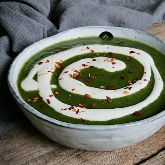 Potato Spinach Soup