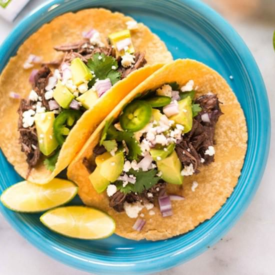 Instant Pot Barbacoa Tacos